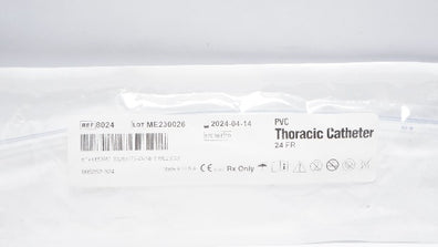 Atrium 8024 PVC Thoracic Cath. 24 FR (x)